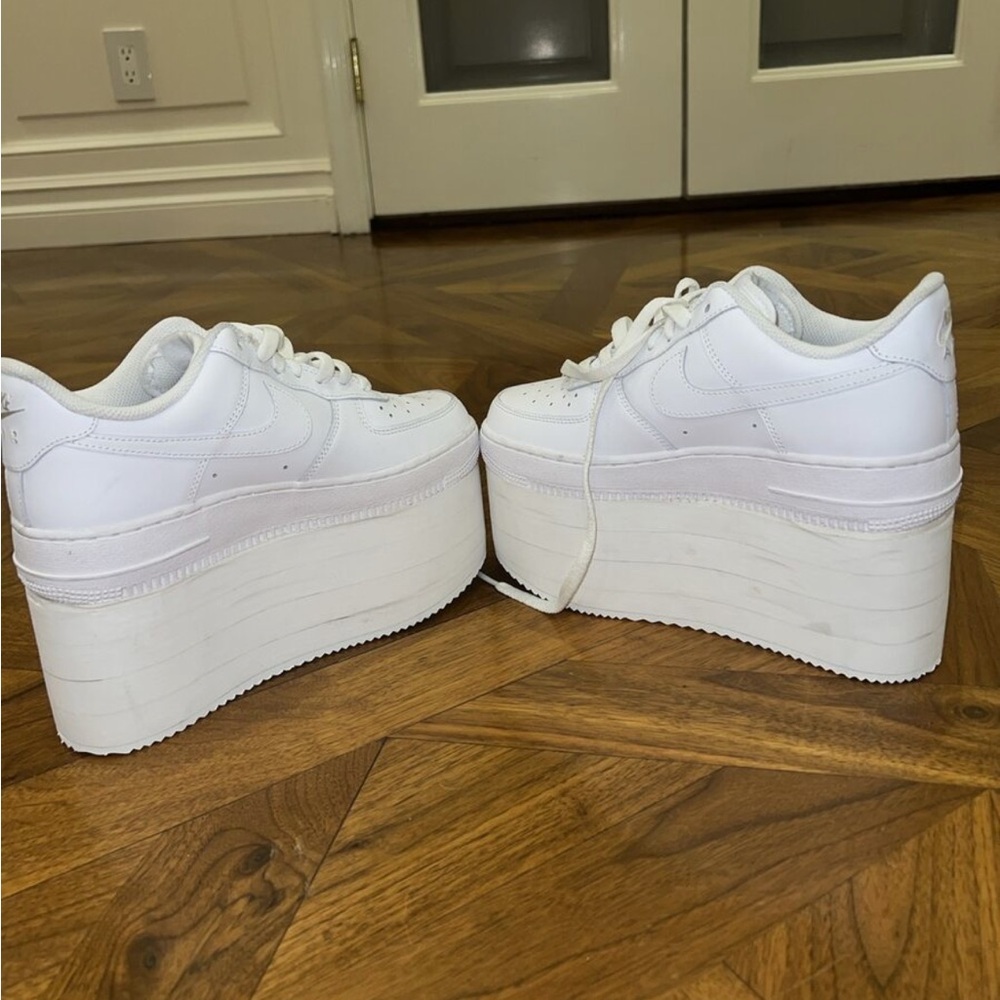 CUSTOMIZED Nike Air Force One with 3.5” Platform